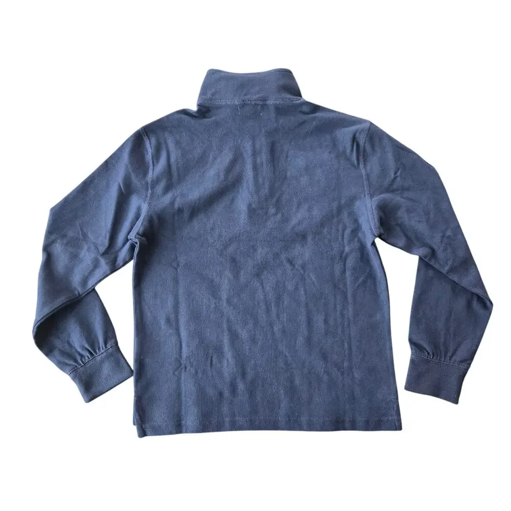 J. Crew Crewcuts Kids' Relaxed-Fit Half-Zip Pullover Size L NWT
